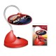 Lampada da Tavolo Flessibile Disney Cars Saetta McQueen - Idea Regalo Bambino, Luce LED, Interruttore, 18 x 12 cm