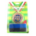 MEDAGLIA D'ORO TIFOSO DOC NERO AZZURRO IDEA REGALO,