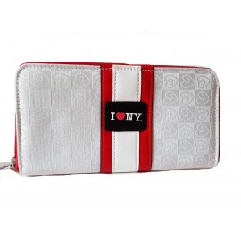 Portafoglio Donna I LOVE NEW YORK Signora Borsa Portaborse Borsetta Moda Donna Carta Portafoglio Donna Grande