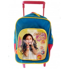 ZAINO SCUOLA ASILO SOY LUNA DISNEY CON TROLLEY BAMBINI SCUOLA E TEMPO LIBERO CM 29X25X11