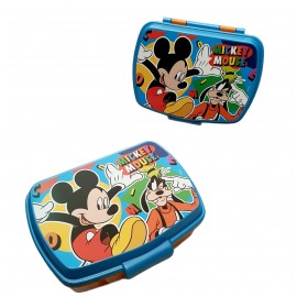 Portamerenda Mickey Topolino Lunch Box scatola colazione porta pranzo merenda sandwich scuola Disney