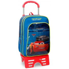 ZAINO TROLLEY DISNEY CARS SCUOLA ELEMENTARE  30 cm x 40 cm x 16 BAMBINO