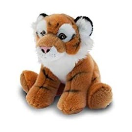 PELUCHE TIGRE PUPAZZO PER BAMBINI IDEA REGALO CM 25