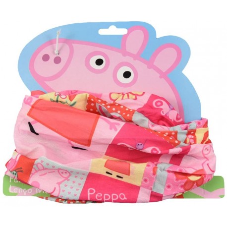 BANDANA COPRI CAPO PEPPA PIG 3-6 ANNI