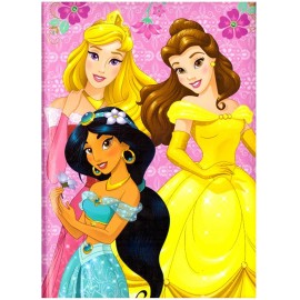 Diario Scuola 10 Mesi Disney Princess - Principesse Disney -  (Aurora, Jasmine E Belle) CM. 20X15X2 BAMBINA
