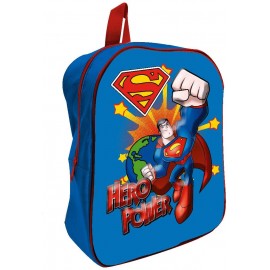 ZAINO ASILO 3D SUPERMAN MARVEL BORSA SCUOLA CM.32 BAMBINO