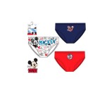 Slip mutandina Disney Mickey Mouse bambina con stampa Topolino - 3 pezzi