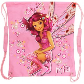 SACCA  DISNEY MIA AND ME  CON CHIUSURA A COULISSE  BORSA TEMPO LIBERO PALESTRA CM. 40X30 - WD21025