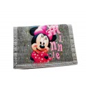 PORTAFOGLIO BAMBINI CON PORTAMONETE A STRAPPO DISNEY MINNIE 14X10 CM