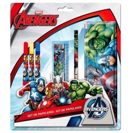 SET CANCELLERIA CON ASTUCCIO METALLICO AVENGERS MARVEL