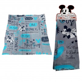 Minnie Disney Pashmina Quadrata sciarpa Donna Bambina 106X106cm