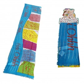 Disney Sciarpa Pashmina Rettangolare Sette Nani 175x55cm