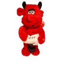 DIAVOLETTO PELUCHE con SUONO E MOVIMENTO CM 40