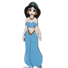 Sagoma in Polistirolo Principessa Jasmine Personalizzata Compleanno festa e party Disney Marvel cm 70