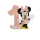 Sagoma Minnie rosa Personalizzata in polistirolo per compleanno - Nome e Numero