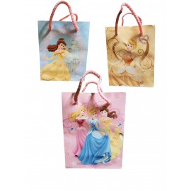 Shopper Carta Principesse Disney con Manico cm7 set da 3 pz
