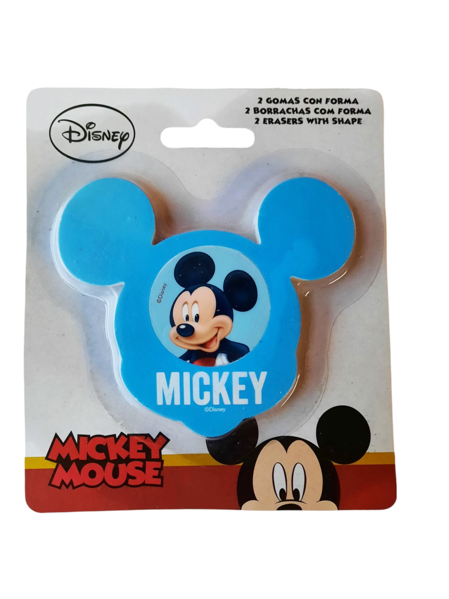 Set colori con forma Disney Mickey Mouse con accessori Topolino bambino
