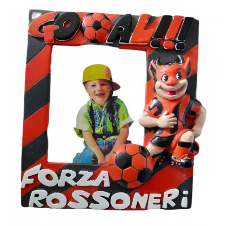 CORNICE PORTAFOTO IN 3D - I LOVE ROSSONERO - MILAN