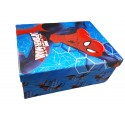 Scatola Regalo Coperchio Carta 19x25x11h Spiderman Marvel