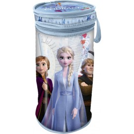 Trousse cilindrica con accessori capelli di Frozen 2 Disney  Bambina
