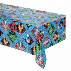 Tovaglia Plastificata Marvel Avengers Super Eroi Party 120x180