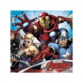 Tovaglioli di carta Marvel Avengers 33 x 33 cm - Conf. 20pz - Feste Compleanno a Tema