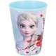 Bicchiere Plastica Frozen Anna Elsa Disney 260 ml Scuole e tempo libero Bambina