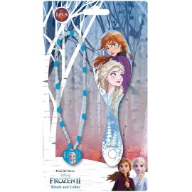 Frozen 2 spazzola per capelli e collana Disney Accessori per Bambina
