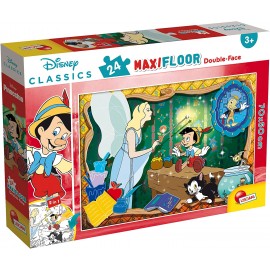 Puzzle Disney Pinocchio Double-Fac - 24 Pezzi Maxi Giochi e colora