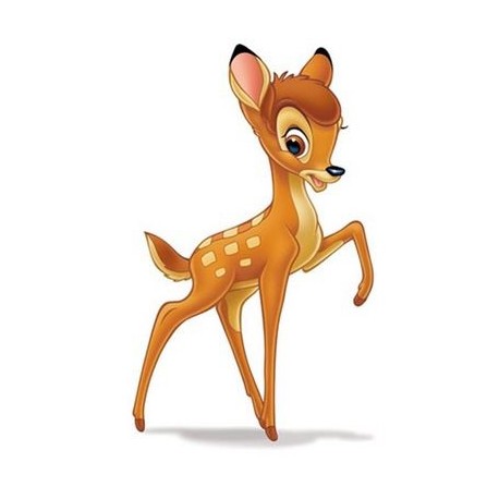 Sagoma in Polistirolo Bambi Personalizzata Compleanno Festa e Party Disney cm 70