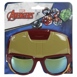 Marvel Avengers  Occhiali Da Sole Iron Man, Maschera, Bambino, Protezione UV 400