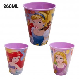 Bicchiere Plastica Principesse Disney 260 ml Scuole e tempo libero Bambina