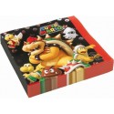 Tovaglioli di carta Super Mario Bros 33 x 33 cm Conf. 20pz - Feste Compleanno a Tema