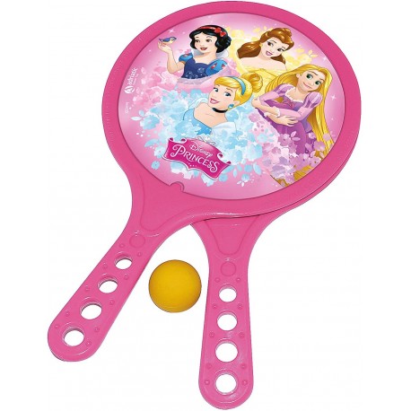 RACCHETTE DA SPIAGGIA CON PALLINA  PRINCIPESSE DISNEY