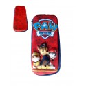 TOMBOLINO ASTUCCIO PAW PATROL 3D PORTACOLORI 1 CERNIERA 23X11 CM