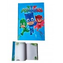 Diario Scuola 10 mesi Pjmasks con copertina imbottita e plastificata 13,8x19cm