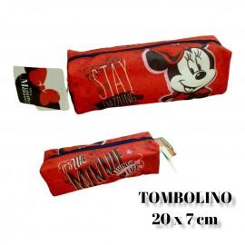 ASTUCCIO TOMBOLINO SCUOLA DISNEY MINNIE PORTACOLORI BEAUTY CM.20x7