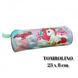 TOMBOLINO ASTUCCIO DISNEY BLAZE PORTACOLORI CILINDRO BAMBINO 22X8X8