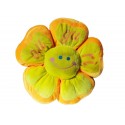 Cuscino Pelouche Fiore con scritta Auguri cm 40