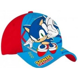 CAPPELLO-CAPPELLINO SONIC PIXAR CON VISIERA ESTIVO TG 52 BAMBINI