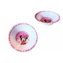 PIATTO IN PLASTICA FONDO CIOTOLA DISNEY MINNIE MOUSE 14 x 14 x 4 cm