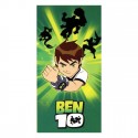 TELO MARE BEN10  CARTOON NETWORK ASCIUGAMANO MARVEL  IN MICROFIBRA CM. 140X70