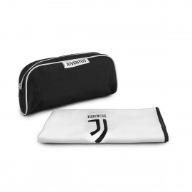 SET BAGNO  BEAUTY CON TELO SPORT MICROFIBRA JUVENTUS UFFICIALE