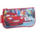 BUSTINA ASTUCCIO DISNEY CARS PORTACOLORI 2ZIP 3 SCOMPARTI SCUOLA  CM. 22x12x10