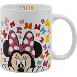 azza Ceramica Minnie Mouse Disney Mug Colazione BambinaTazza Minnie Mouse Bambini, con scatola regalo
